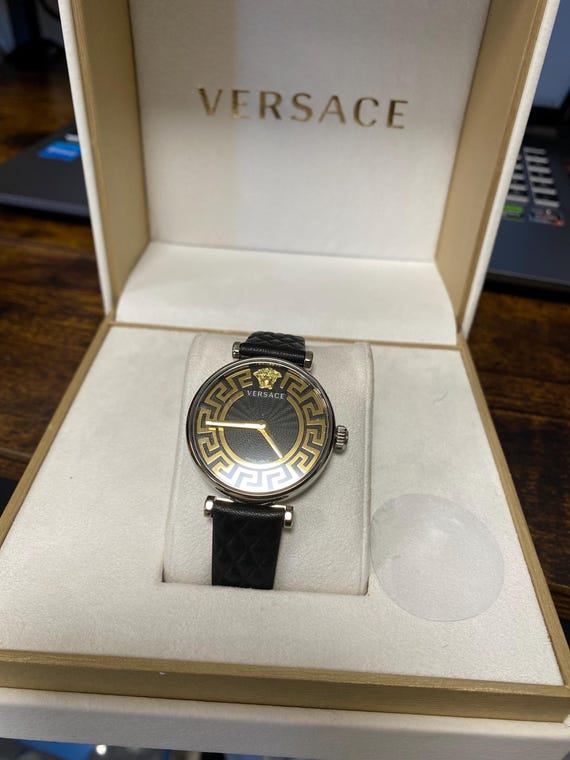 Versace greca chic strap watch - image 2