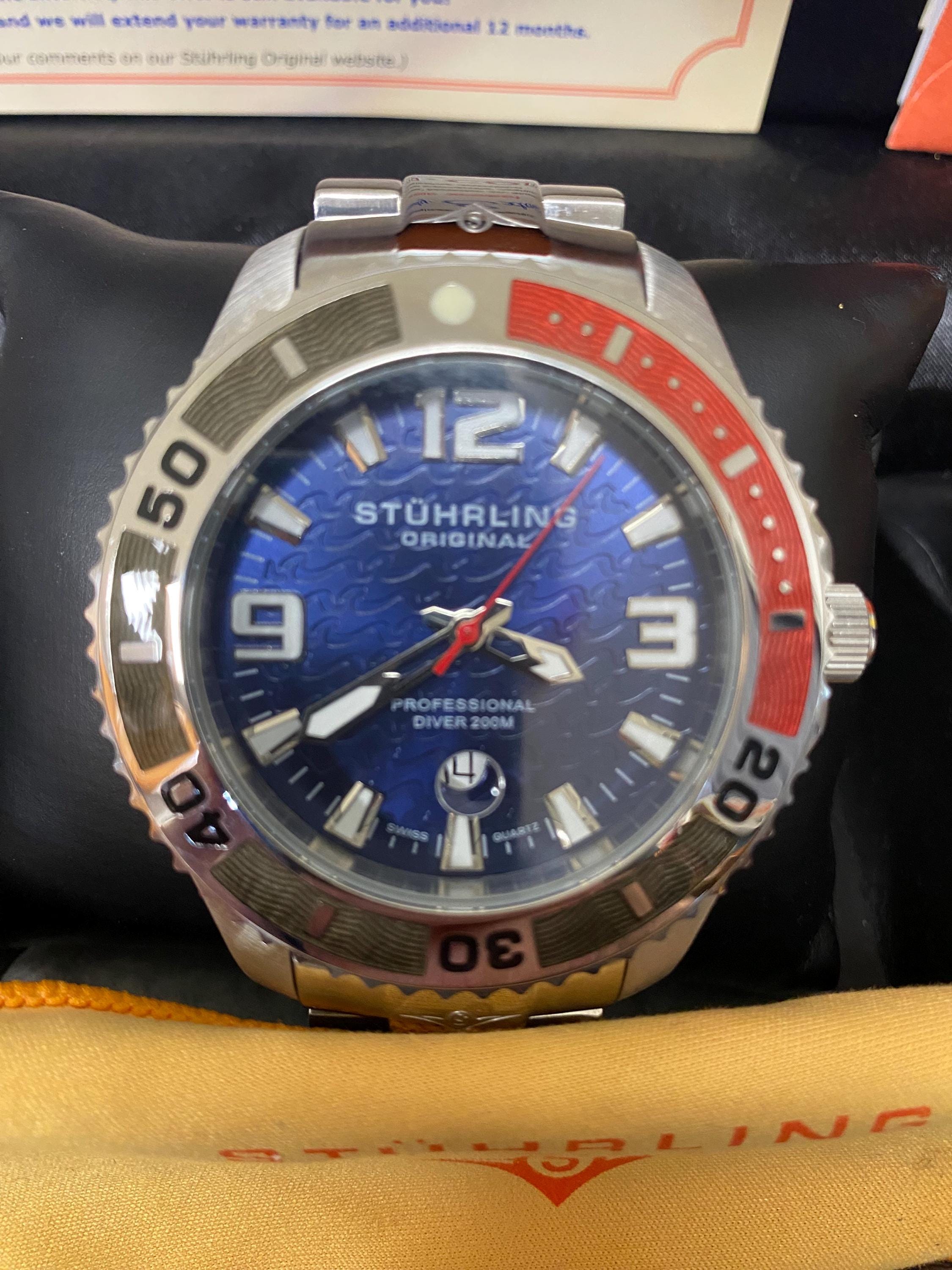 Stuhrling Aquadiver Stuhrling Ambassador Stuhrling Mens