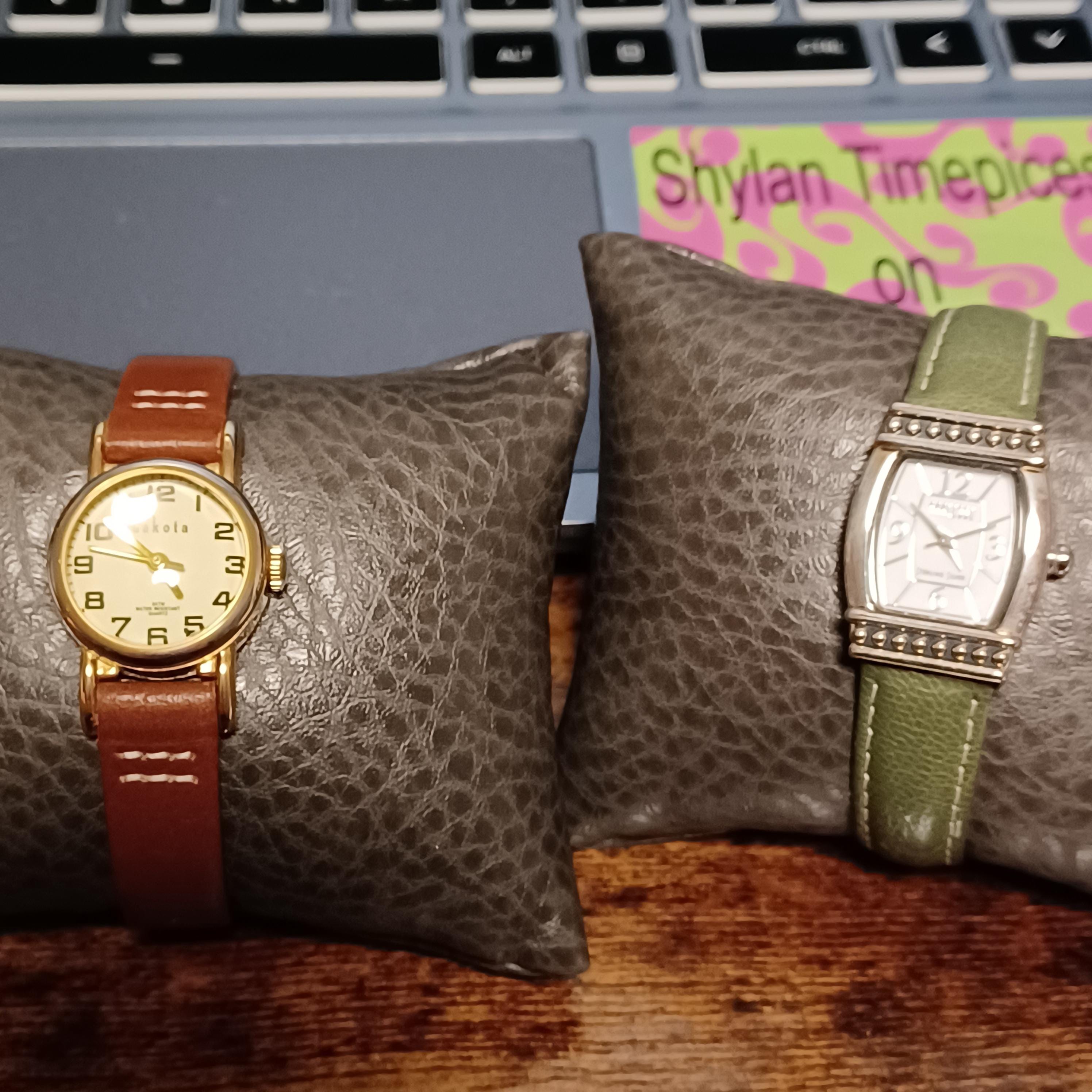 (943)Vintage Eclissi Gold and Brown Square quartz Watch leather strap Square Watch Brown and Gold - Etsy main image 4