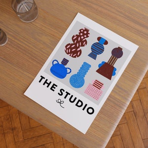The ceramic studio Art print image 3