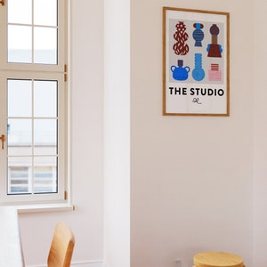 The ceramic studio Art print image 2