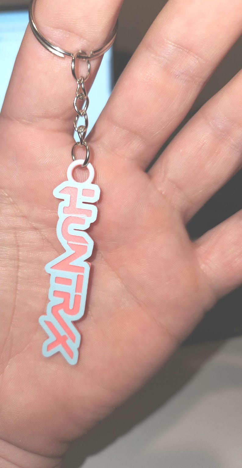 Huntrix K-pop Demon Hunter Inspired Keychain | Fantasy-inspired K-pop ...