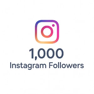 1.000 follower Instagram: reali, di alta qualità, consegna veloce