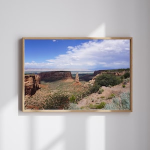 Colorado National Monument – Printable Travel Photography, Digital Download, American Landscape Wall Art, Scenic Colorado Print
