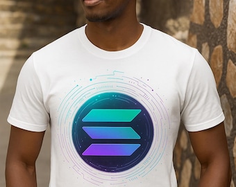 Solana Crypto T-Shirt Gift For Traders and Investors