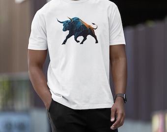 Crypto Bull T-Shirt Gift, Bullish Market Tshirt