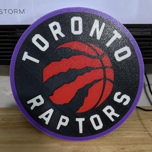Toronto Raptors Wall Plaque Sign