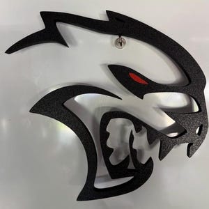 Dodge Hellcat Wall Plaque Sign