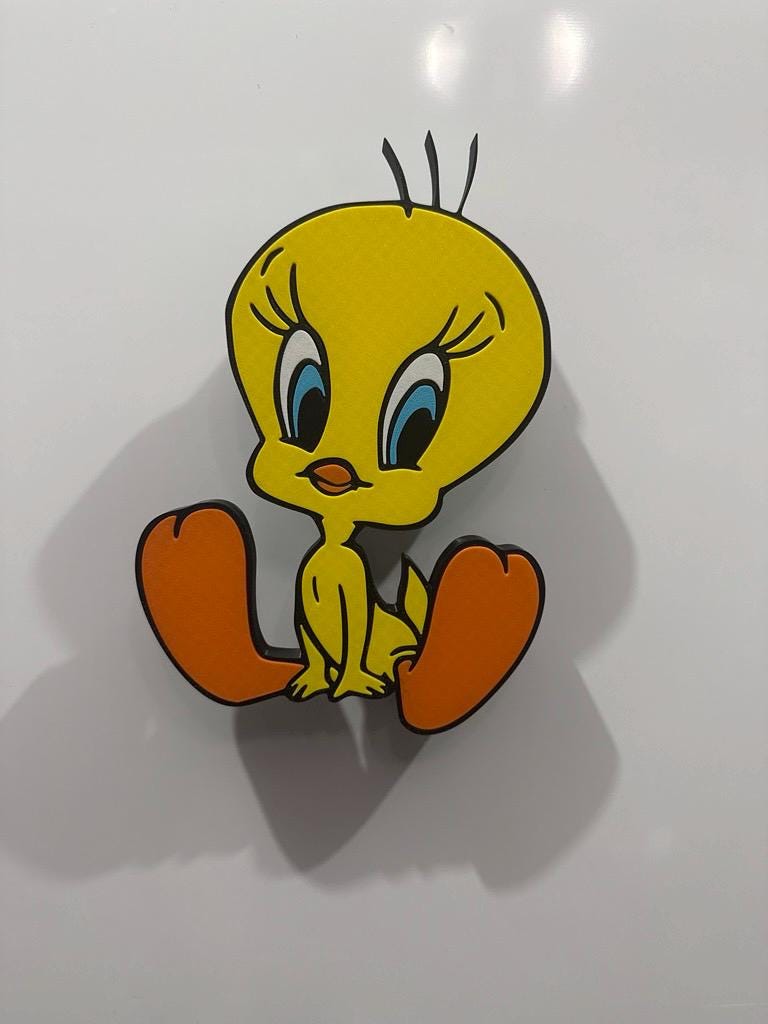 Tweety Bird Sign - Etsy