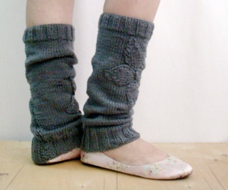 Knitting PATTERN Ballet Yoga Legwarmers Knit Dancer Leg Warmers Pattern, 13 image 4