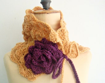 Crochet Cowl Pattern Neckwarmer Scarflette Crochet Pattern, 23