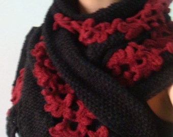 CROCHET and Knitting PATTERN Scarf, 42