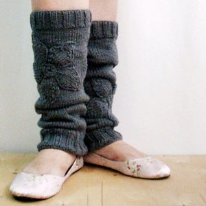 Knitting PATTERN Ballet Yoga Legwarmers Knit Dancer Leg Warmers Pattern, 13 image 3