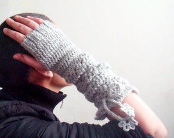 Long Fingerless Gloves Crochet Pattern Crochet Mittens Arm Warmers 10