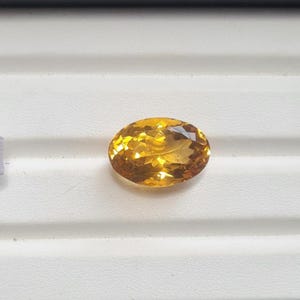 Pedra preciosa oval de quartzo mel facetada de 20 x 14 mm, pedra natural cortada de quartzo mel de 16 ct, pedra preciosa solta de quartzo mel de boa qualidade