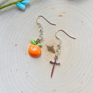 Jim’s Oranges OFMD Earring Set - Our Flag Means Death  Inspired Earrings