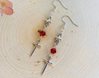 Astarion - Baldur’s Gate Silver Earring Set