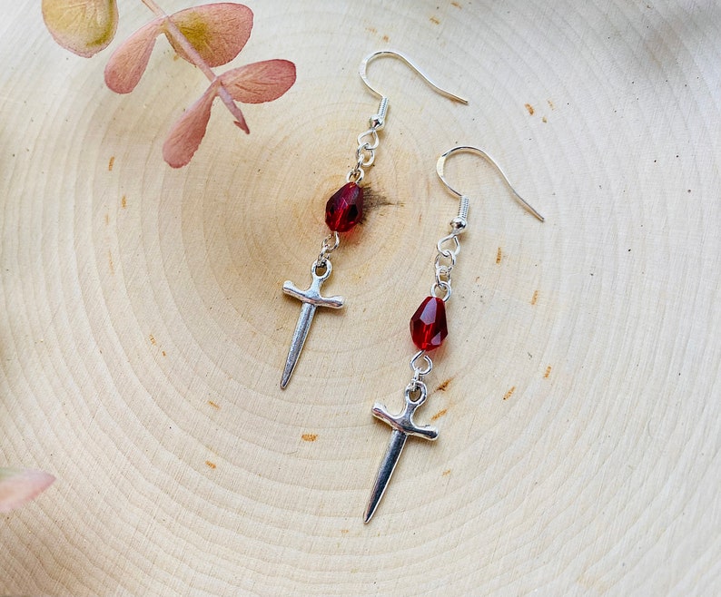 The Pale Elf Astarion / Baldurs Gate Inspired Earring Set image 2