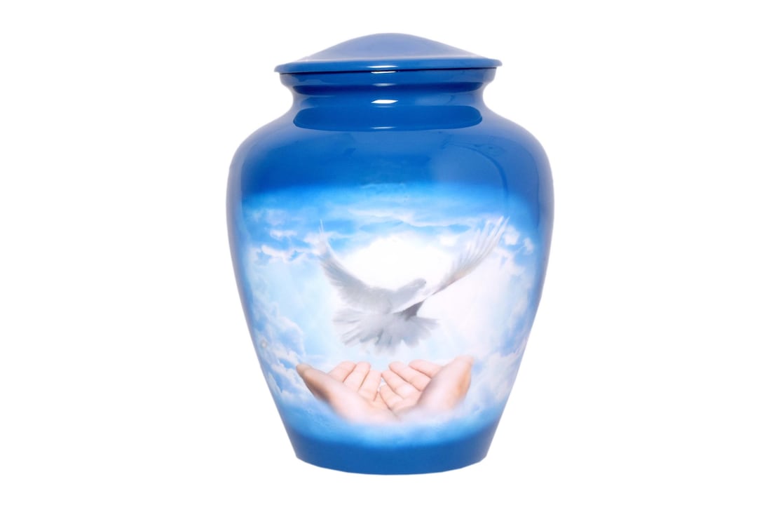 Dove Cremation Urn for Human Ashes – Decorative Burial Urn for Adult