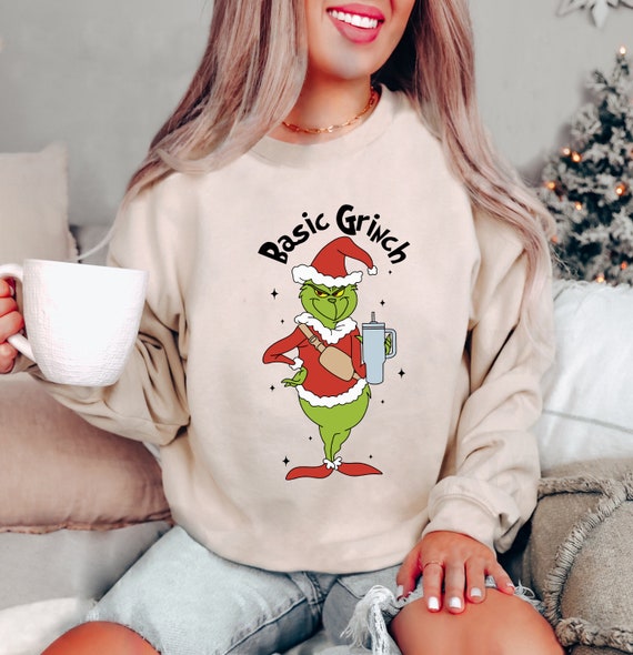Basic Grinch Funny Sweatshirt, My Day I'm Booked Grinch Christmas shirt, Grinchmas Shirts, Merry Christmas shirt, Christmas Gift shirt