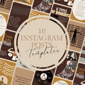 Instagram Post Templates (Fitness)