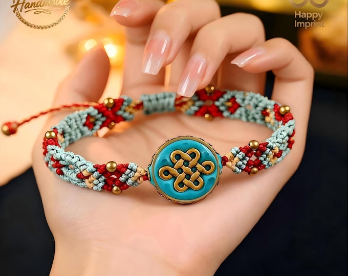 Dragon Scale Dainty Bracelet,Temple Jewelry Feng Shui Talisman Romantic Gifts for Her（6 Colors Available）