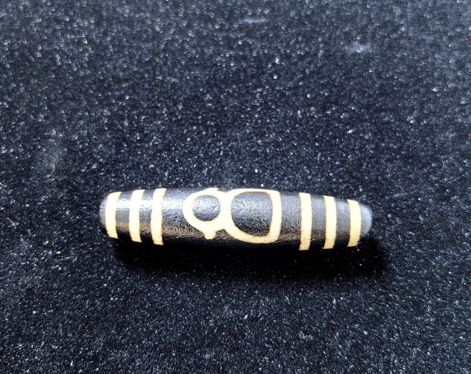 Wealth Talisman Natural Authentic Dzi Tibetan Amulet Bring Prosperity & Abundance Money Attraction Amulet Lucky Charm Sacred Deity