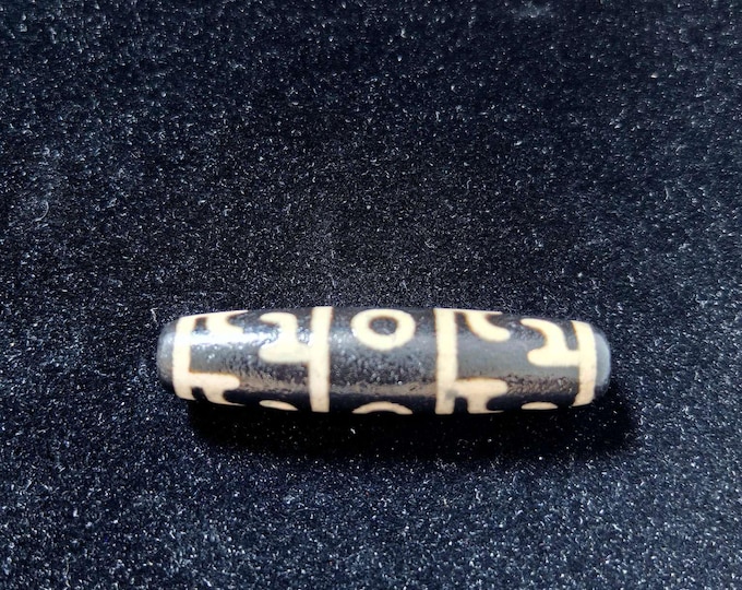 Padmasambhava Natural Authentic Dzi Tibetan Amulet Dzi Ancient Talisman Powerful Spiritual Protection Good Luck Charm Energy Healing