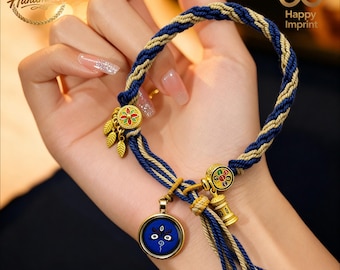 Hand-Woven Black Jambhala Feng Shui Bracelet | Energy Stabilizer Amulet | Energy Healing Gift(9 Styles Available)