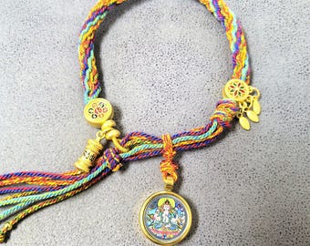 Dainty Adjustable Tibetan Bracelets with Astrological Talismans – Unique Holiday Gifts(8 Styles Available)