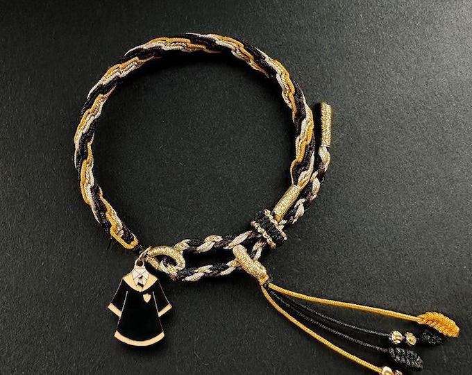 Harry Potter Series Magic Robe-themed Handmade Woven Hand Rope Bracelet(4 Colors Available)/Adjustable Bracelet/Holiday Gifts/Couple's Gift