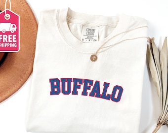 Football Tshirt, Buffalo Shirt , Buffalo Tee