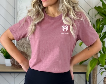 Custom Logo Shirts, Personalized Logo Shirt, Custom Design Shirt, Custom Text Shirt,Your Business Logo or Brand Logo T Shirt,Team Logo Shirt