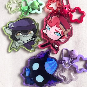 Deadlock Acrylic Charms | Ivy, Doorman, Rem
