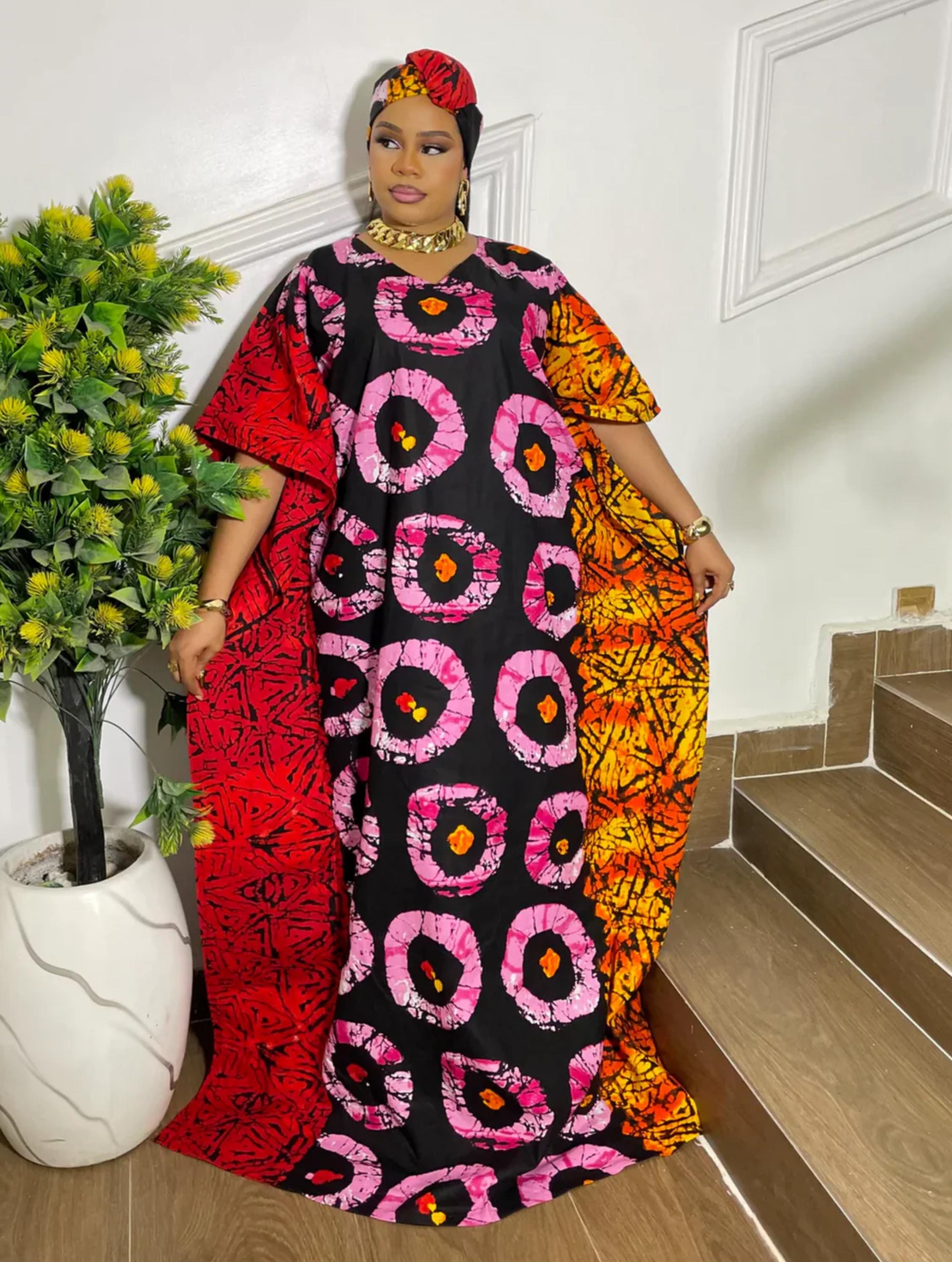 Loose Ankara Dress - Etsy