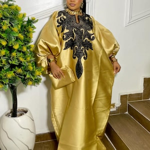 African Champagne Dress - Etsy