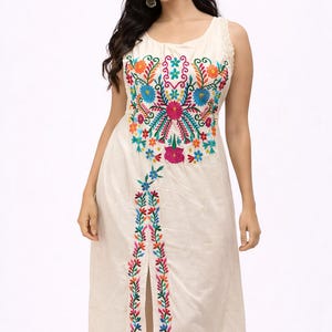 sachin and babi light blue dress Floral Embroidered Dress Plus Size Spring/Summer Round Neck Short Sleeve  Sheer Mesh Dress From Shunfengshunshui5188, $105.46 In Bulk main image 1
