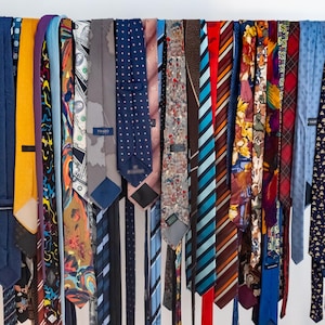 Vintage Necktie Collection – Designer, Bold Patterns & Retro Charm | One-of-a-Kind Accessories for Him