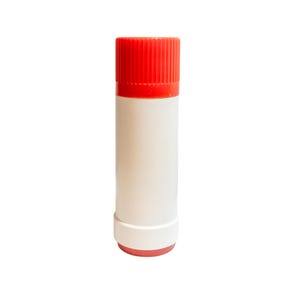 Vintage Dr. Zimmermann Thermos - Iconic 70s German Design - Type 45 500 - Red & White Retro Flask