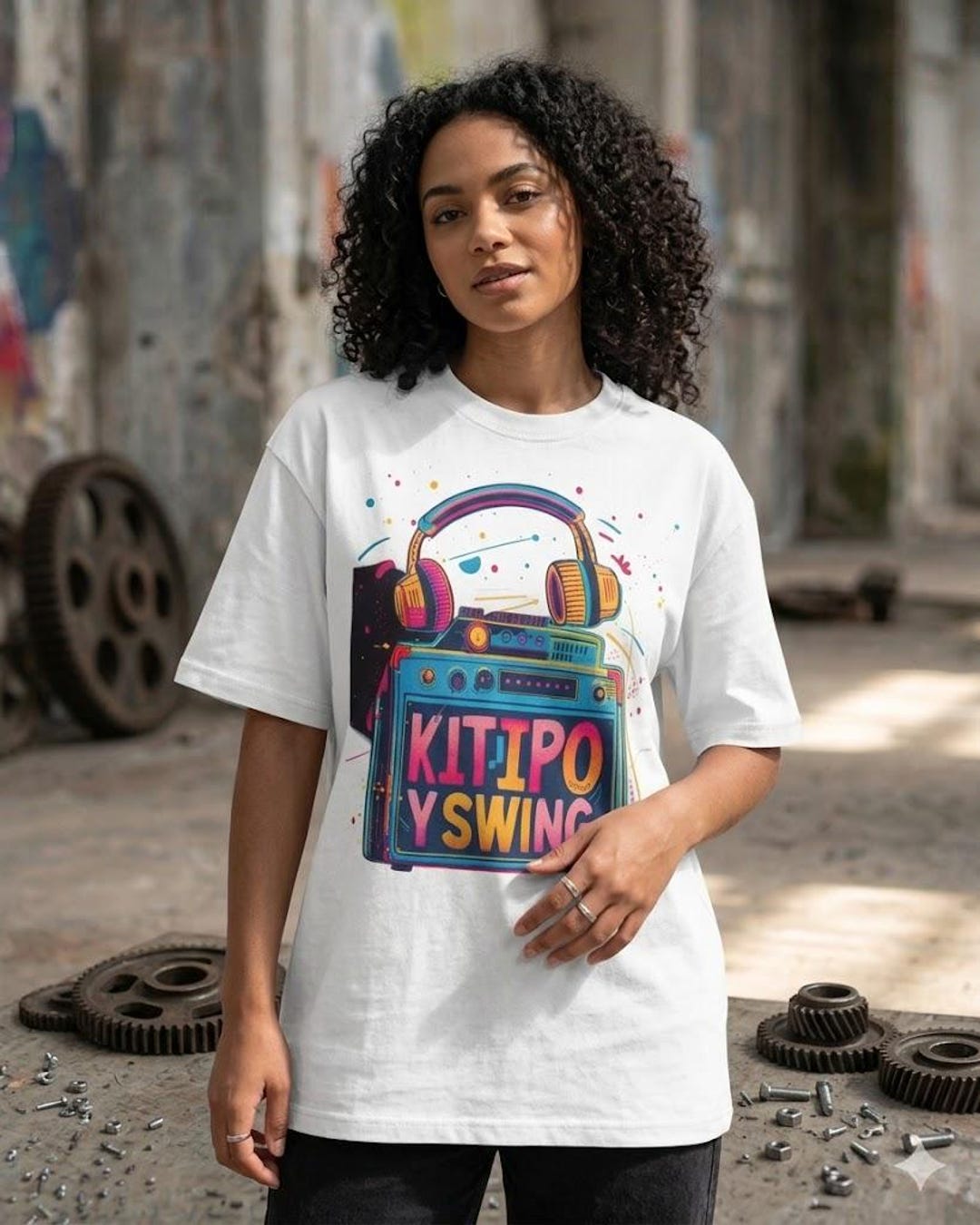 Kitipo Kitipo Y Swing Dominican Dembow Graphic Tee,custom Urban Caribbean ...