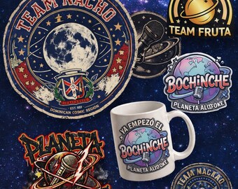 Dominican PNG Bundle, Planeta Alofoke DTF/Mug/sticker Shirt Designs (Digital Download)