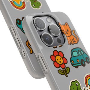 Cute Animal Snap Cases for Kids, Cartoon Phone Cover, Fun Character Cases, Playful Animal Designs, Ideal Gift for Children