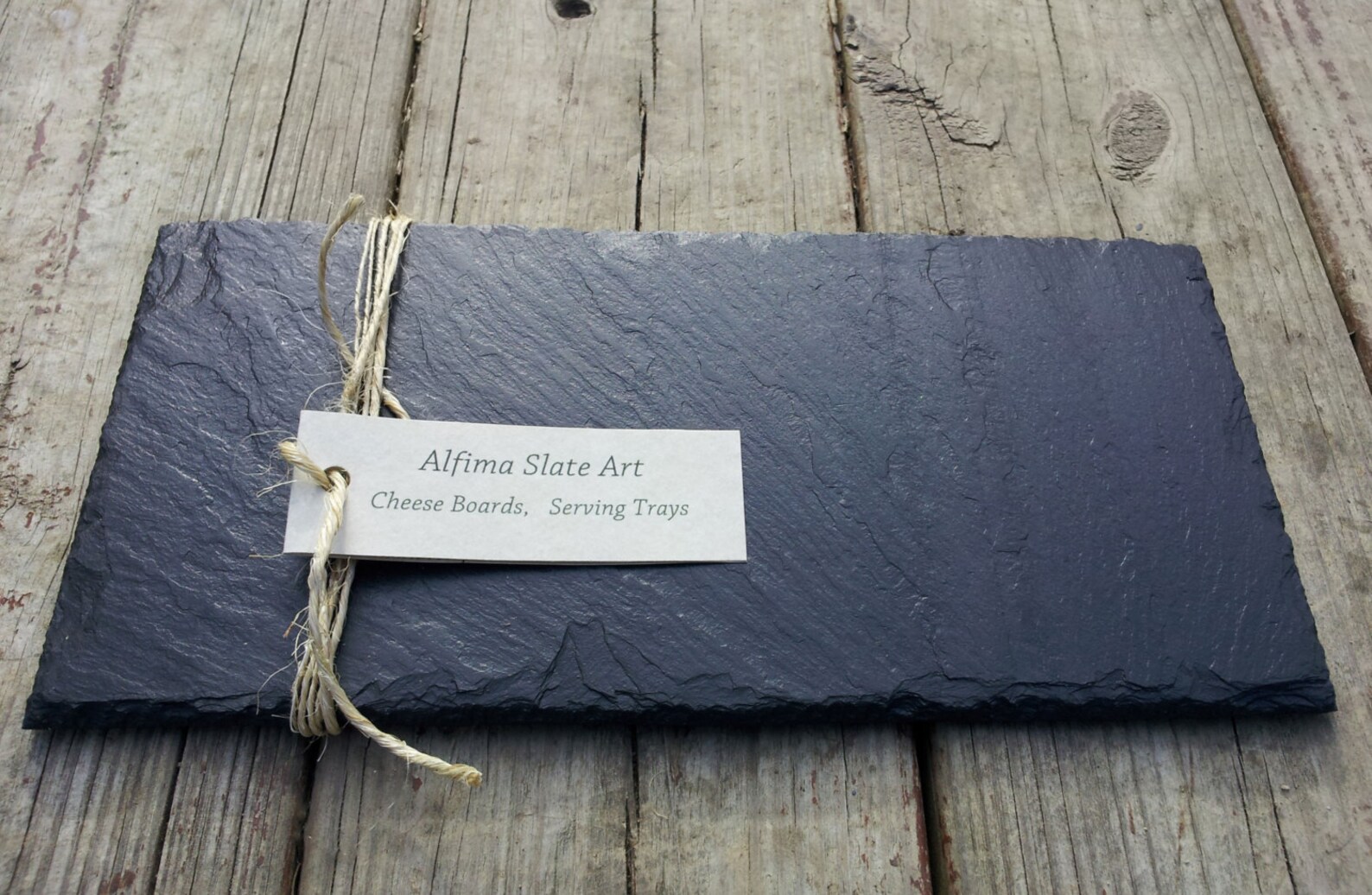 6 X 12 Slate Cheese Board With Soapstone Chalk Etsy