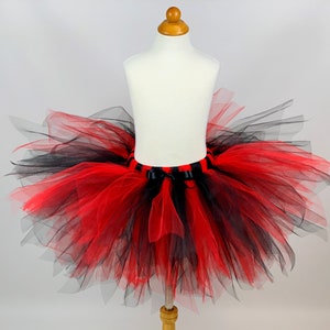 Tutú para Ballet y Danza - Falda de Tul Extra Larga para Mujer Color Rojo