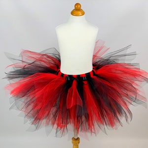 Devil Sewn Tutu Red Black Halloween costume Dress up Girls clothing Skirts Photo prop Halloween party Baby tutu Adult Teen Toddler