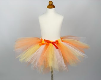 Candy Corn Tutu Sewn tutu Halloween costume Dress up Girls clothing Skirts Photo prop Birthday Party Baby tutu Adult Teen Toddler Gift