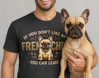 Vintage French Bulldog T-Shirt: Frenchie Lover Gift