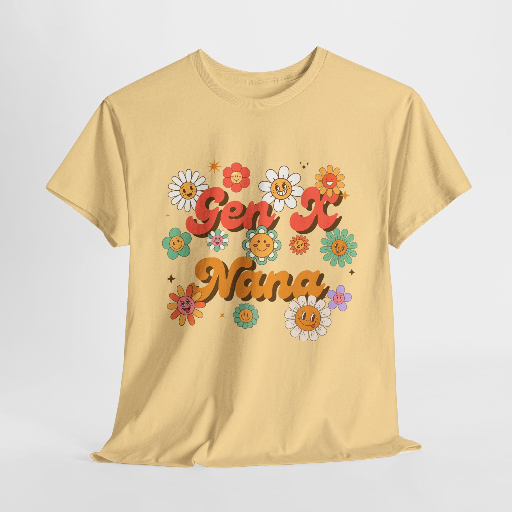 genLOC nana Nana Life Shirt, Gift For Grandma, Grandma, Graphic Tee, Women's T