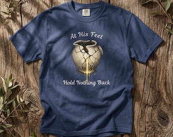 At His Feet Worship Shirt