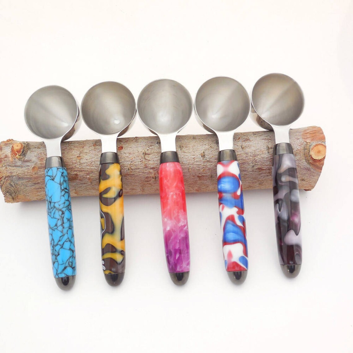 Coffee Scoops Handmade Coffee Scoop Etsy